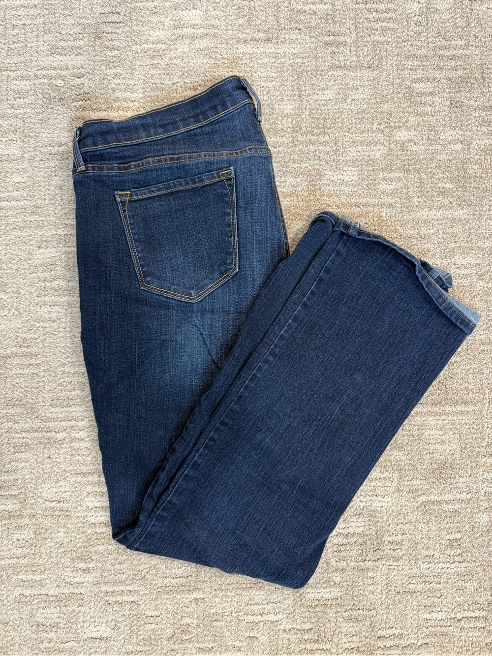Old Navy Classic Women's Dark Blue Bootcut-Leg Jeans size 14